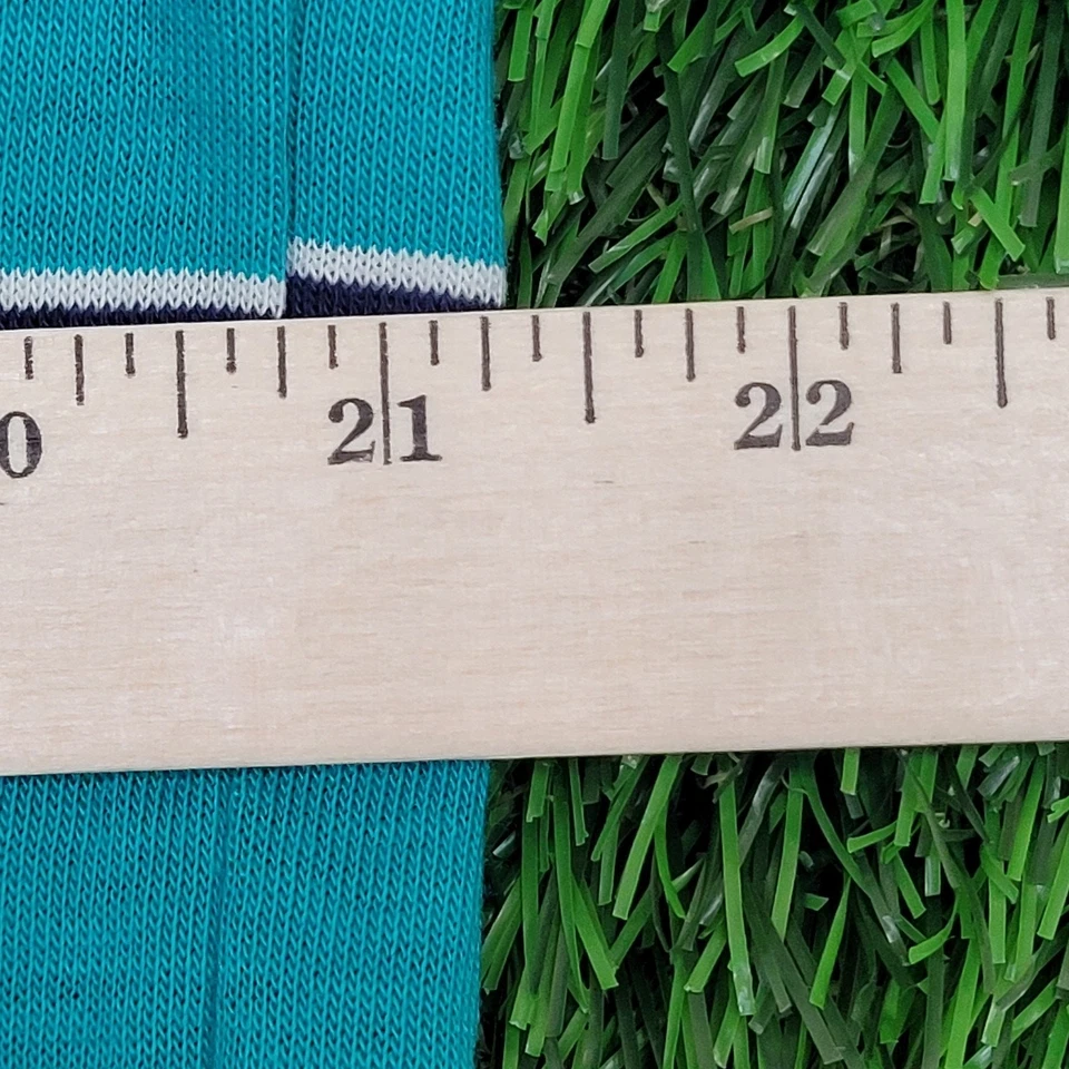 Camisa vintage años 90 rayas en blanco para mujer grande 21x24 verde EE. UU. Foto 4 de 4