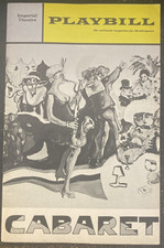 CABARET JILL HAWORTH BERT CONVY Joel Grey PLAYBILL IMPERIAL THEATRE AUGUST  1967