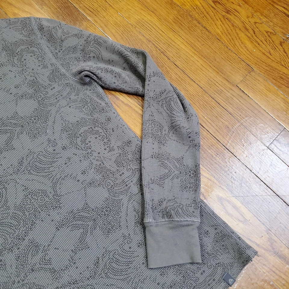 Camisa Nike ACG Para Mujer Pequeña Gris Calce Seco Térmico Capa Base Manga Larga Top Foto 3 de 4