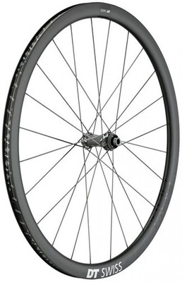 DT Swiss Laufrad PRC 1400 Spline Disc 622x18 mm schwarz - leichtes Carbon-Per...