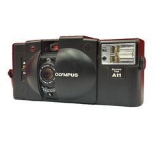 All Works NEAR MINT Olympus XA2 35mm Compact Film Camera A11 Flash from JAPAN