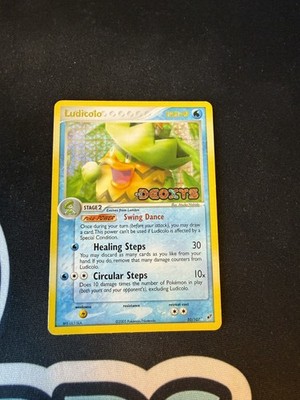 Ludicolo 10/107 Deoxys REVERSE Holo - Stamped