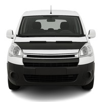 Haubenbra Steinschlagschutz Bonnet Bra FüR Citroen Berlingo 2008-18 Schwarz Halb