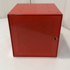 Hard To Find - Qbo Steel Red Cube Locker With Door By Marc Sadler
