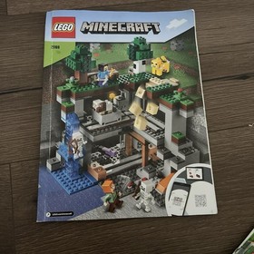 LEGO Minecraft 21161, 21169, 21152, 21123 (4 Sets 100% Complete)