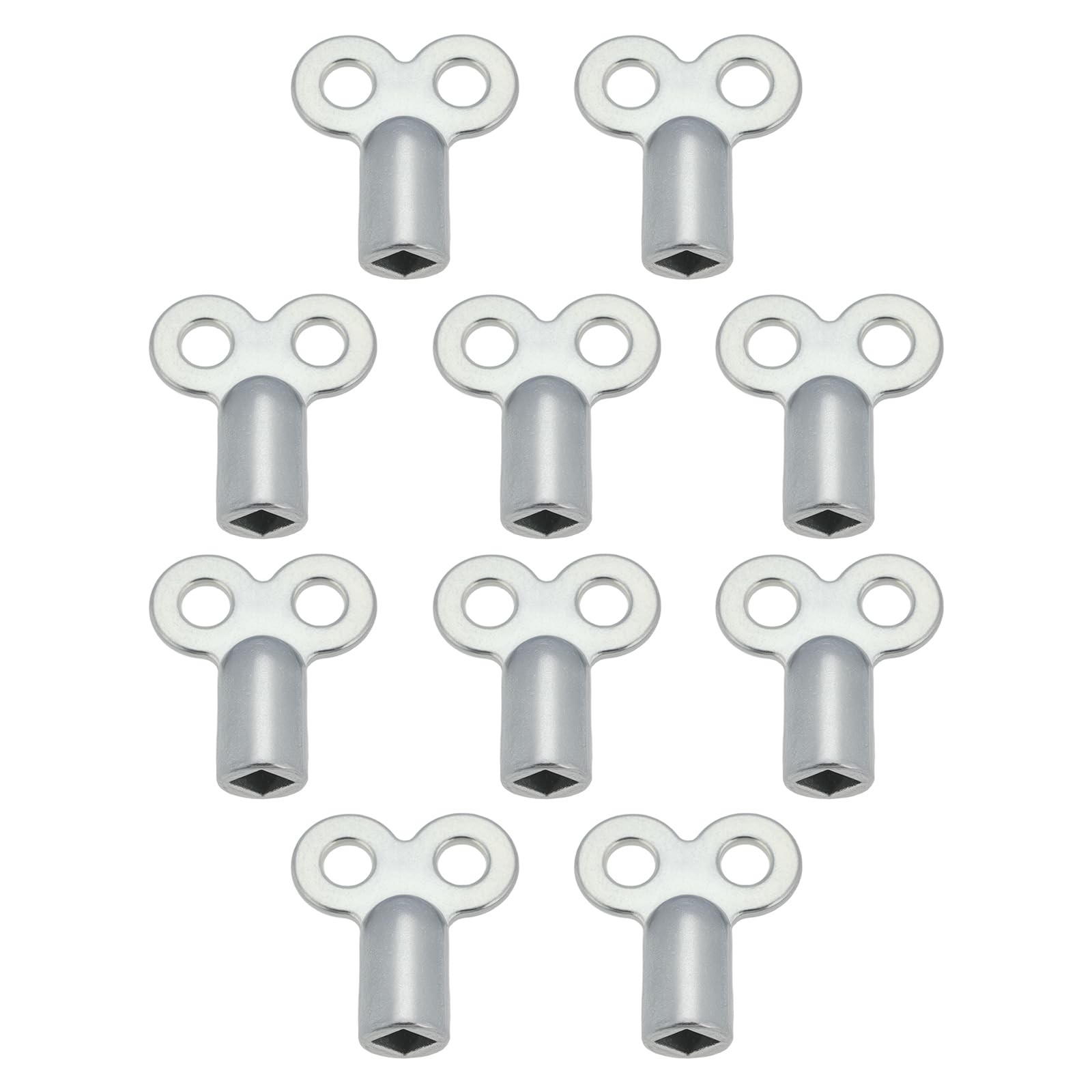 SG Store 10 Pcs 5mm Square Radiator Bleed Valve Keys Metal Key Radiator...