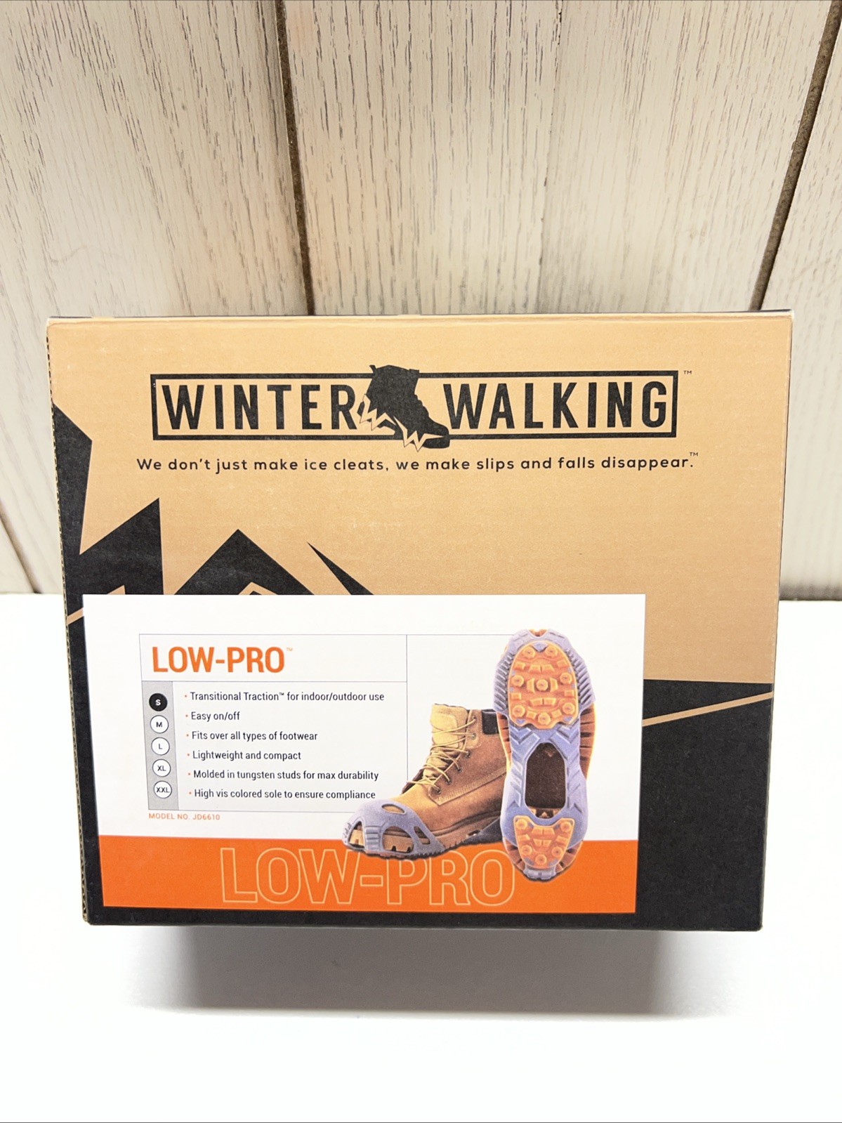 Winter Walking Low-Pro Ice Cleats Size Small New In Box - Work Safety Equipment