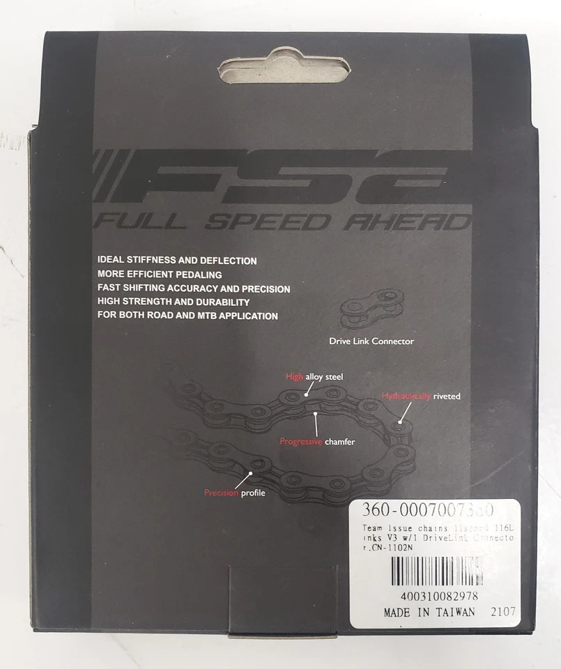 FSA Team Issue 11-Speed Chain 116 Links NEW Part #360-0007007360 Free Shipping - Image 2 of 3