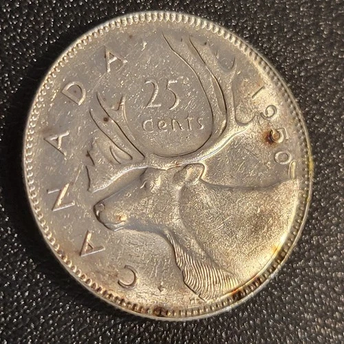1950 Canada 25 Cents