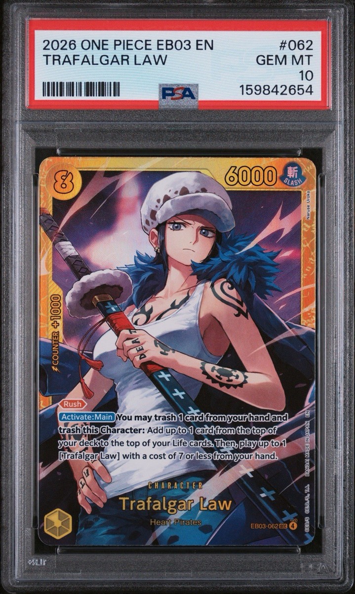 Trafalgar Law EB03-062 Extra Booster: One Piece Heroines Edition