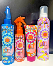 Amika Hydrorush 6.7oz, The Wizard 4oz, Soulfood mask 3.3fl oz, Plus Size Mousse