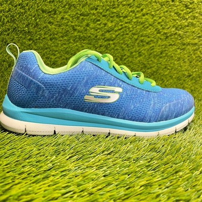 Skechers Healthcare Pro Comfort Flex Womens Size Blue