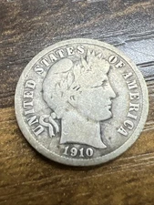 1910 Barber Dime US Coin Actual Coin Check My Barber Dime Out In My Store