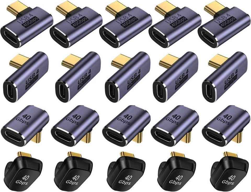 4 Mixed USB C Adapter USB 4.0/Thunderbolt 4 with 1 - Image 3 of 4