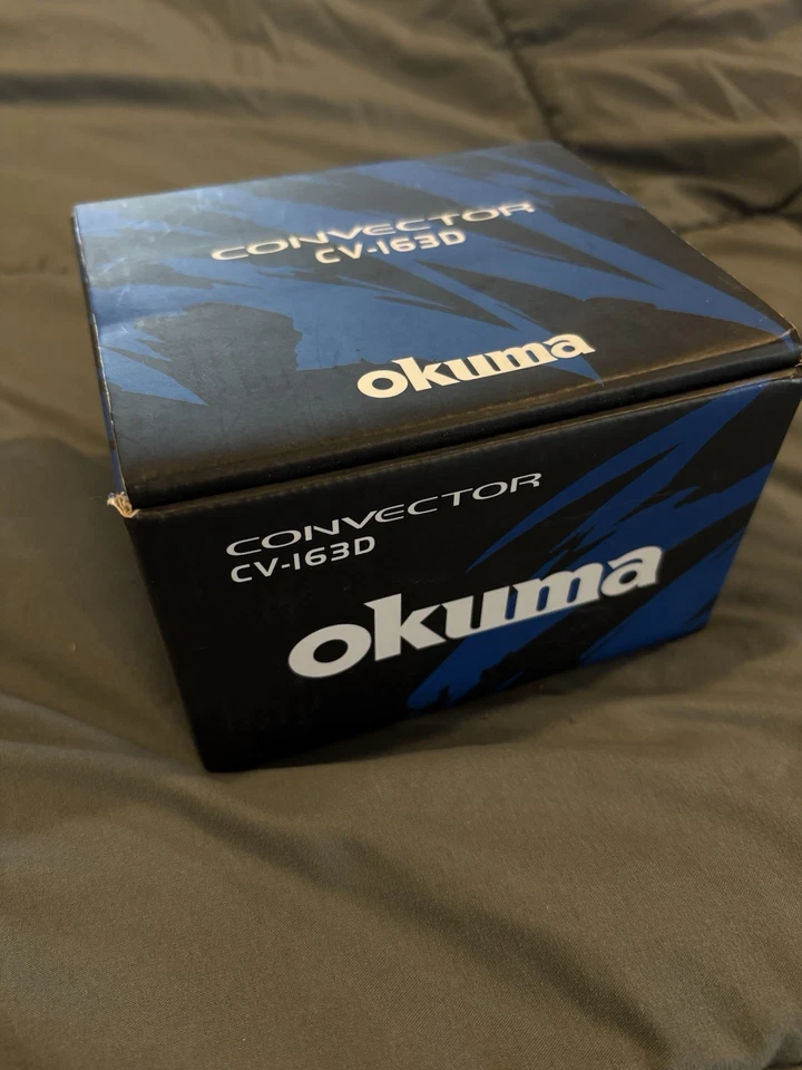 Nuevo En Caja Okuma Convector CV-163D Carrete de Pesca Contador de Línea de Bajo Perfil Foto 2 de 4