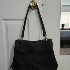 kate spade new york Black Shoulder Bag Zip/Ma...