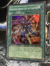 Yugioh Dedication though Light and Darkness DR2-EN096 Super Rare