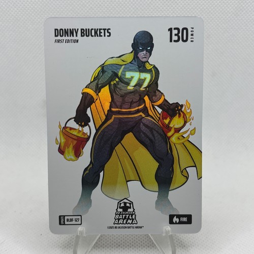 Bo Jackson Battle Arena Blizzard Battlefoil Fire Donny Buckets #BLBF-127 “Luka”