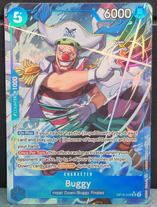 Buggy OP16-048 Alternate Art Super Rare - The Time of Battle