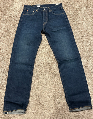 Levi's Premium 501 '93 Straight Selvedge Jean 100% Cotton 30X32 RT