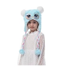 Owl Hat for Kids l Hat Animal Head Plush Winter Childrens Hat with Earflap