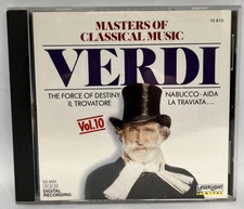 Verdi – Masters Of Classical Music, Vol.10: Verdi CD, Album Compilation 1988