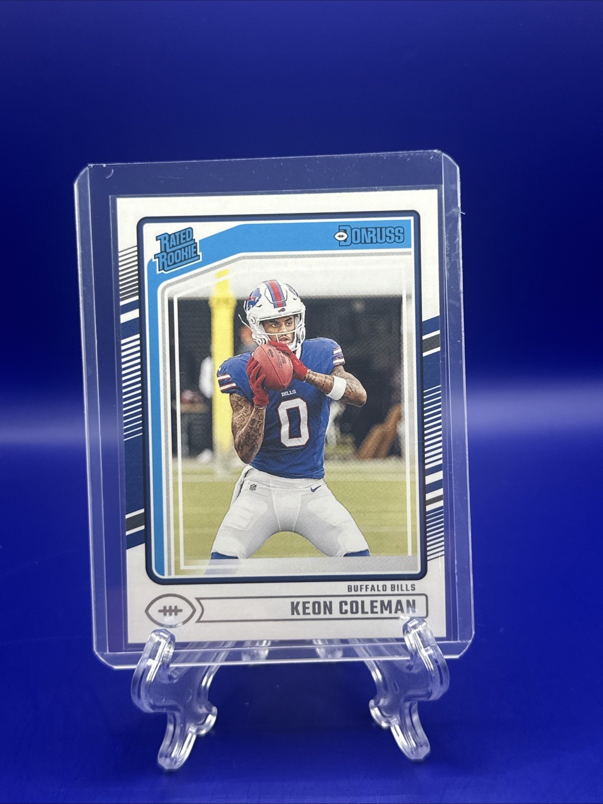 2024 Panini Donruss - Rated Rookie Keon Coleman #358 (RC)