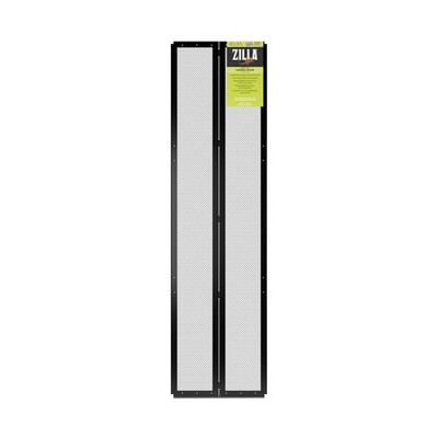 Zilla Fresh Air Screen Cover with Center Hinge, Secure and Durable Metal Mesh...