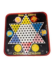 Distressed Vintage Hop Ching Chinese Checkers...