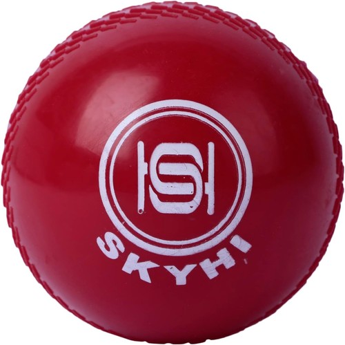 Skyhi Wind Cricket Balls Soft Practice Allenamento Palline Indoor Outdoor Confezione da 6 - Foto 3 di 4