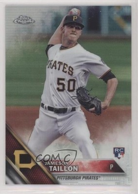 2016 Topps Chrome Update Refractor 10/250 Jameson Taillon #HMT22 Rookie RC 04tk
