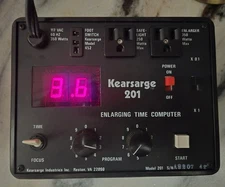 KEARSARGE 201 Darkroom Enlarging Time Computer 