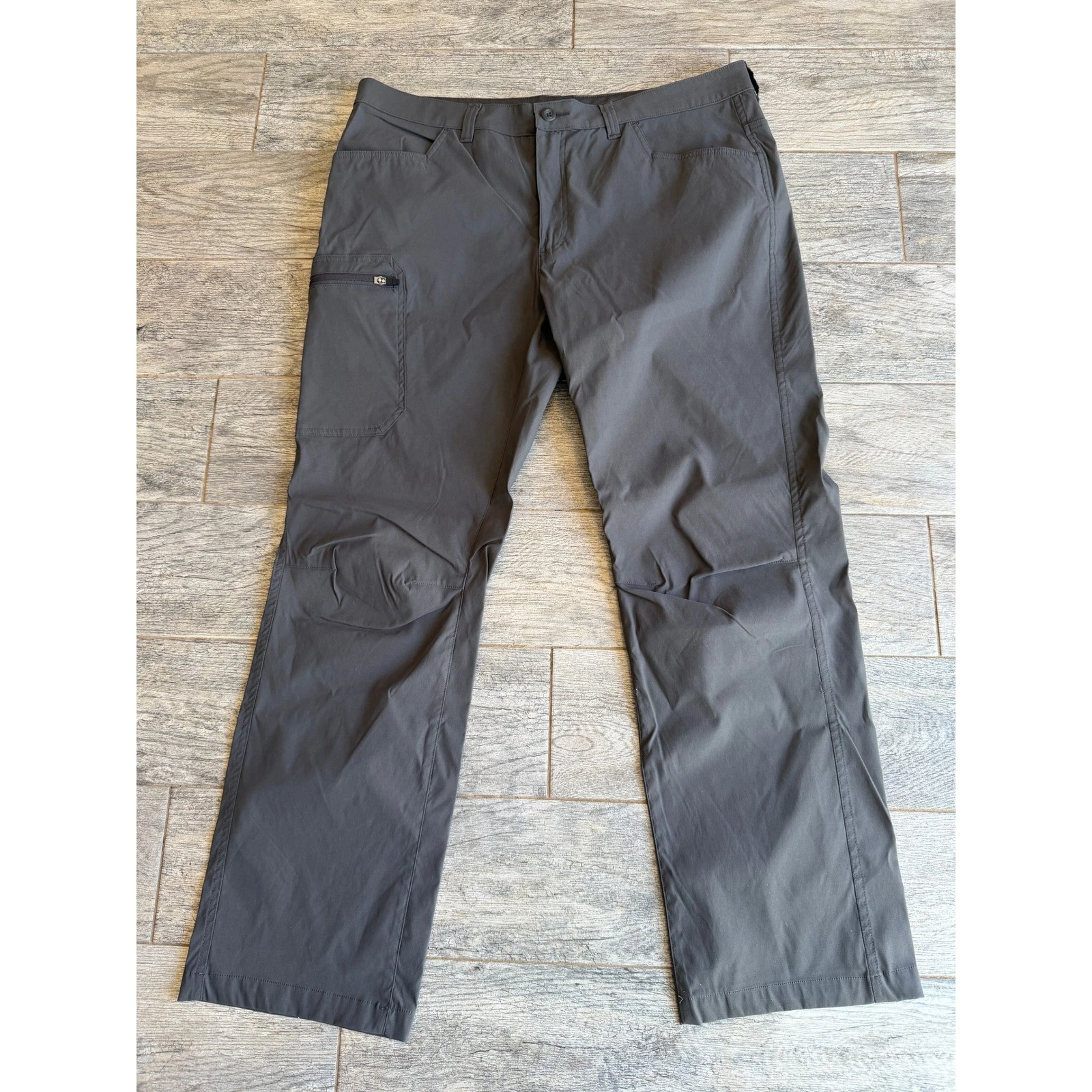 Eddie Bauer Pants 40x32 Dark Smoke 5002 Technical Hiking Rainier Mens 40 x 32