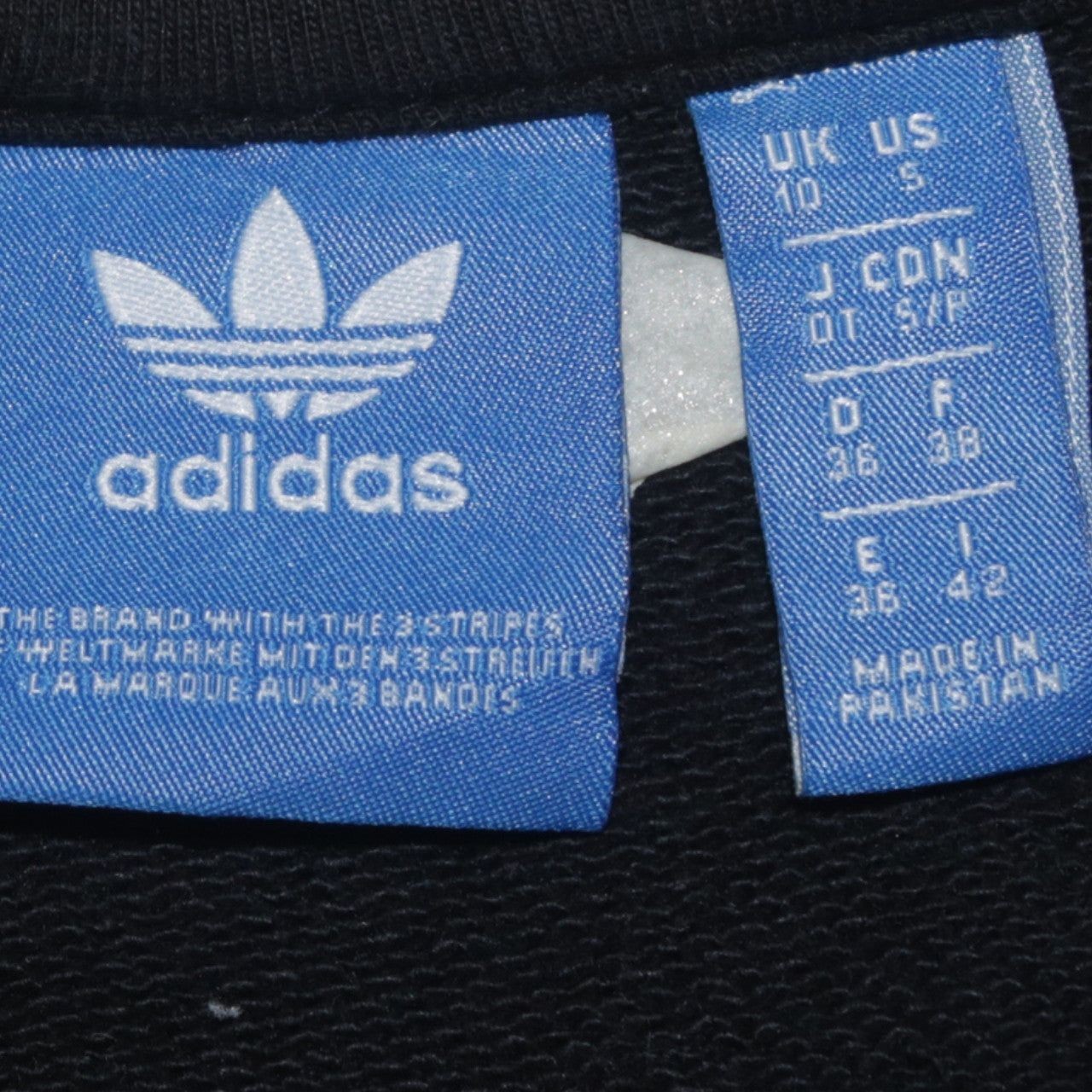 Adidas Black Sweatshirt Womens S image 4