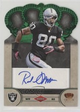 2012 Crown Royale Rookie Signatures Green /10 Rod Streater #40 Auto z5i