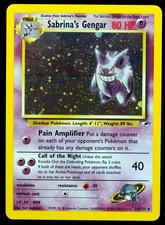 Sabrina's Gengar Holo #14/132 LP Gym Heroes Pokemon Card | Swirl!