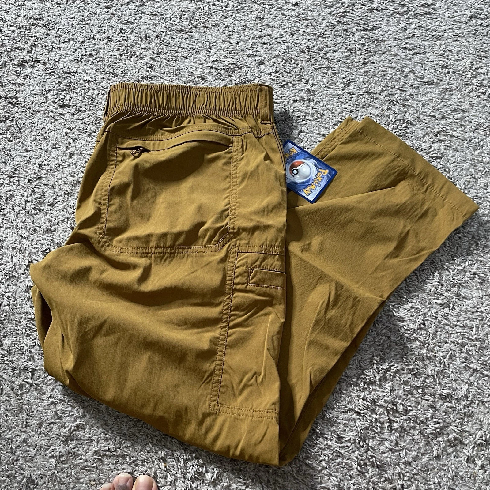 Duluth Cargo Hiking Pants Mens 36x30 Nylon Stretch Standard Straight No Button