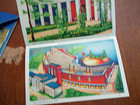 2- NOS 1939 New York World's Fair Grinnell Linen Postcard Folder Packs! — photo 9