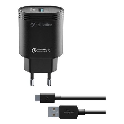 Cellularline USB Charger Kit QC - Type-C