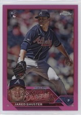 2023 Topps Chrome Update Pink Refractor Jared Shuster #USC18 16n5
