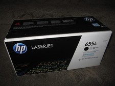 HP CF450A Black Toner Cartridge Genuine 655A LaserJet M652 M653 MFP M681 M682