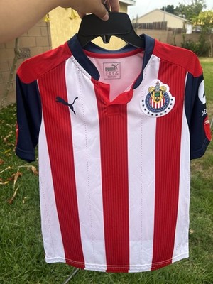 PUMA Chivas de Guadalajara Youth Soccer Jersey Size XL (15-16Y) Preowned