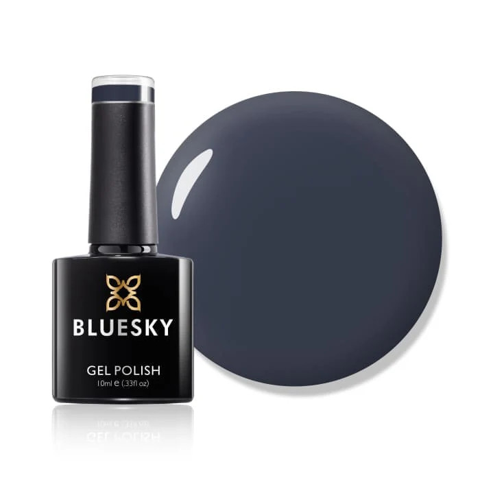 Bluesky Gel Polish - ASPHALT - 80531 Grey Soak Off UV LED Nail