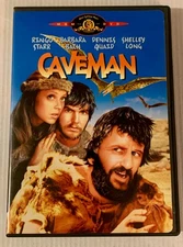 Caveman DVD (1981) Ringo Starr Dennis Quaid Shelley Long Barbara Bach Tested