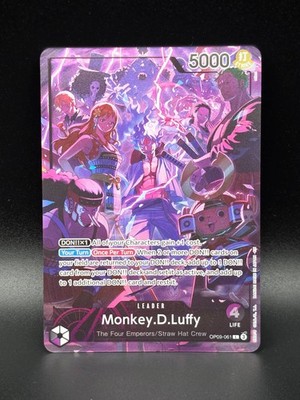 Monkey.D.Luffy (English Version 2nd Anniversary Set) OP09-061
