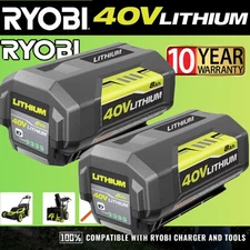 40V 8.0Ah Battery for Ryobi 40 Volt Lithium OP4060 OP4030 OP4050 OP40602 OP40261