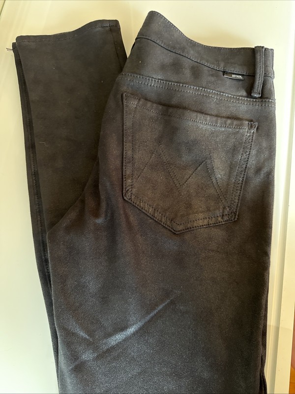 MOTHER “The Charmer” Sz 26 Super Hot Skinny Jean, Feels & Looks Like Leather!