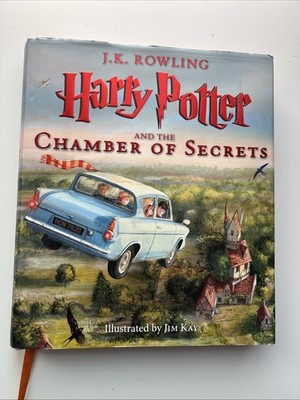 J.K. Rowling Harry Potter Chamber of Secrets Illustrated Jim Kay HC First Print