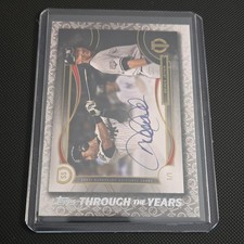 2021 Topps Through the Years Derek Jeter Gold 1/1 #TTY-21 Yankees Auto 60/70