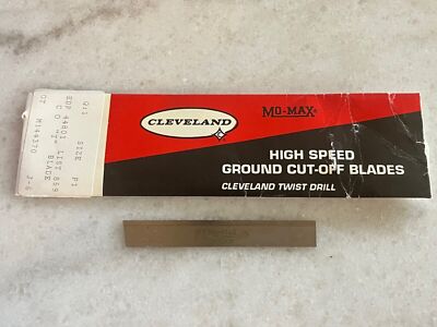 1 new CLEVELAND #44801 List: 859, Size P1, HSS Ground Cut-Off T Blade